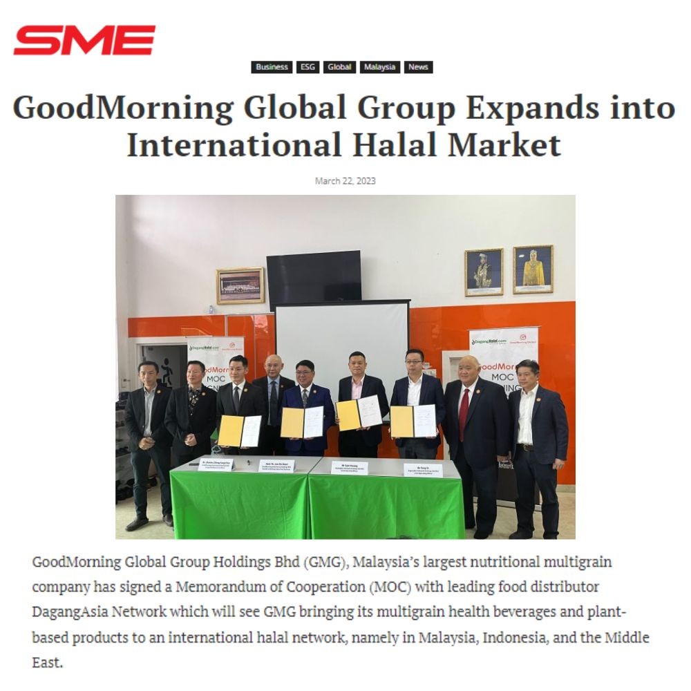 GoodMorning Global Group Expands into International Halal Market